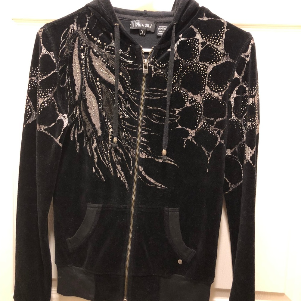 Miss Me zip up, bundle w/ matching sweats!